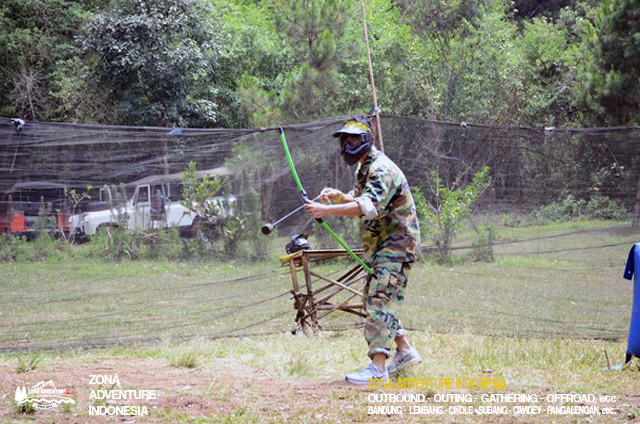 Archery War Game Simulation - Archery Lembang - Archery Bandung - Archery Cikole - Jayagiri - Grafika EO Outbound Lembang Bandung