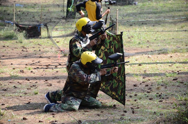 Paintball War Games - Program Outbound Lembang Bandung - Cikole Jayagiri