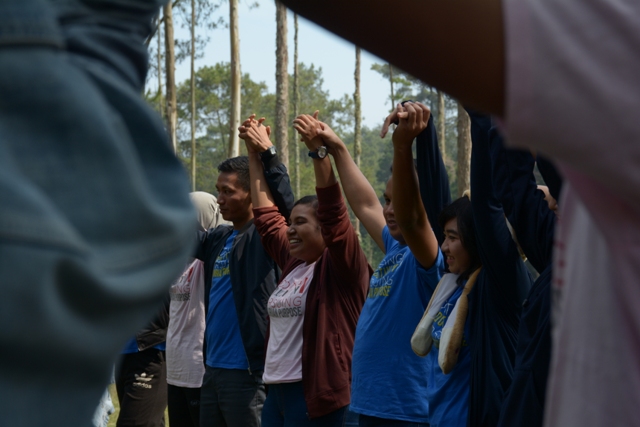 Fun Team Building Game Program Outbound Lembang Bandung