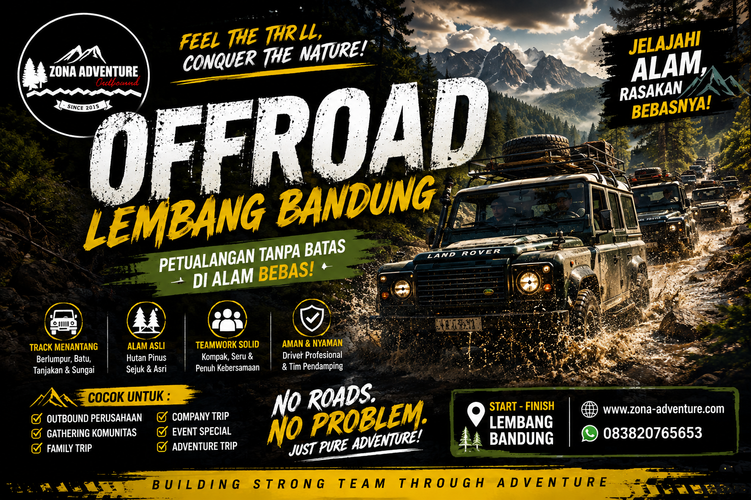 OFFROAD LEMBANG BANDUNG - ZONA ADVENTURE