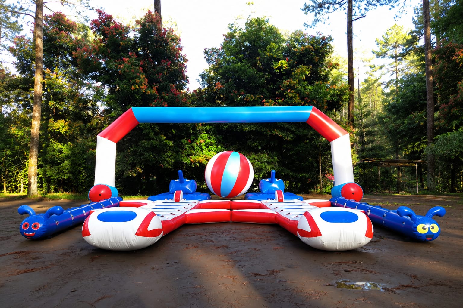outbound inflatable bandung - zona adventure
